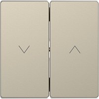 Лицевая панель Schneider Electric Merten D-Life для 2-кл. выключателя жалюзи сахара